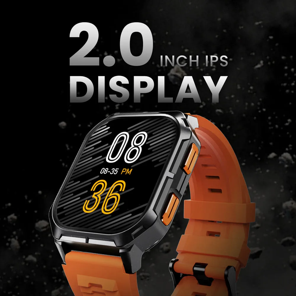 HiFuture Ultra3 Sports & Fitness Smartwatch (Carmine Orange)