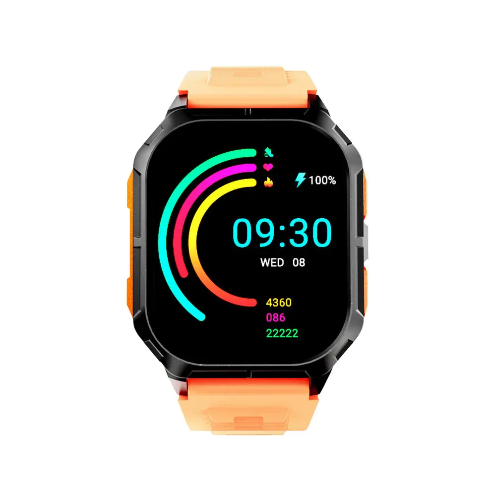HiFuture Ultra3 Sports & Fitness Smartwatch (Carmine Orange)