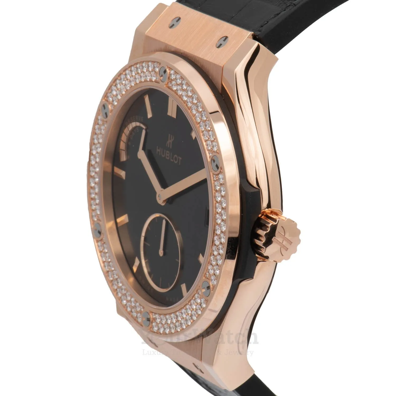 Hublot Classic Fusion Power Reserve 45mm Men's Watch 516.OX.1480.LR.1104