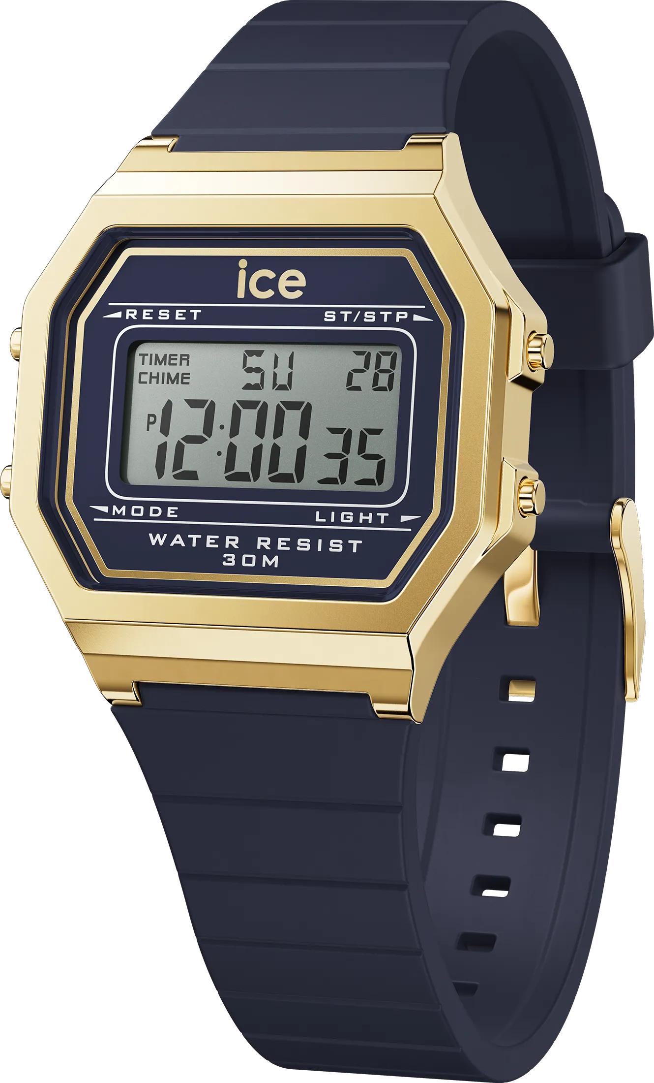 ICE digit retro - Twilight gold