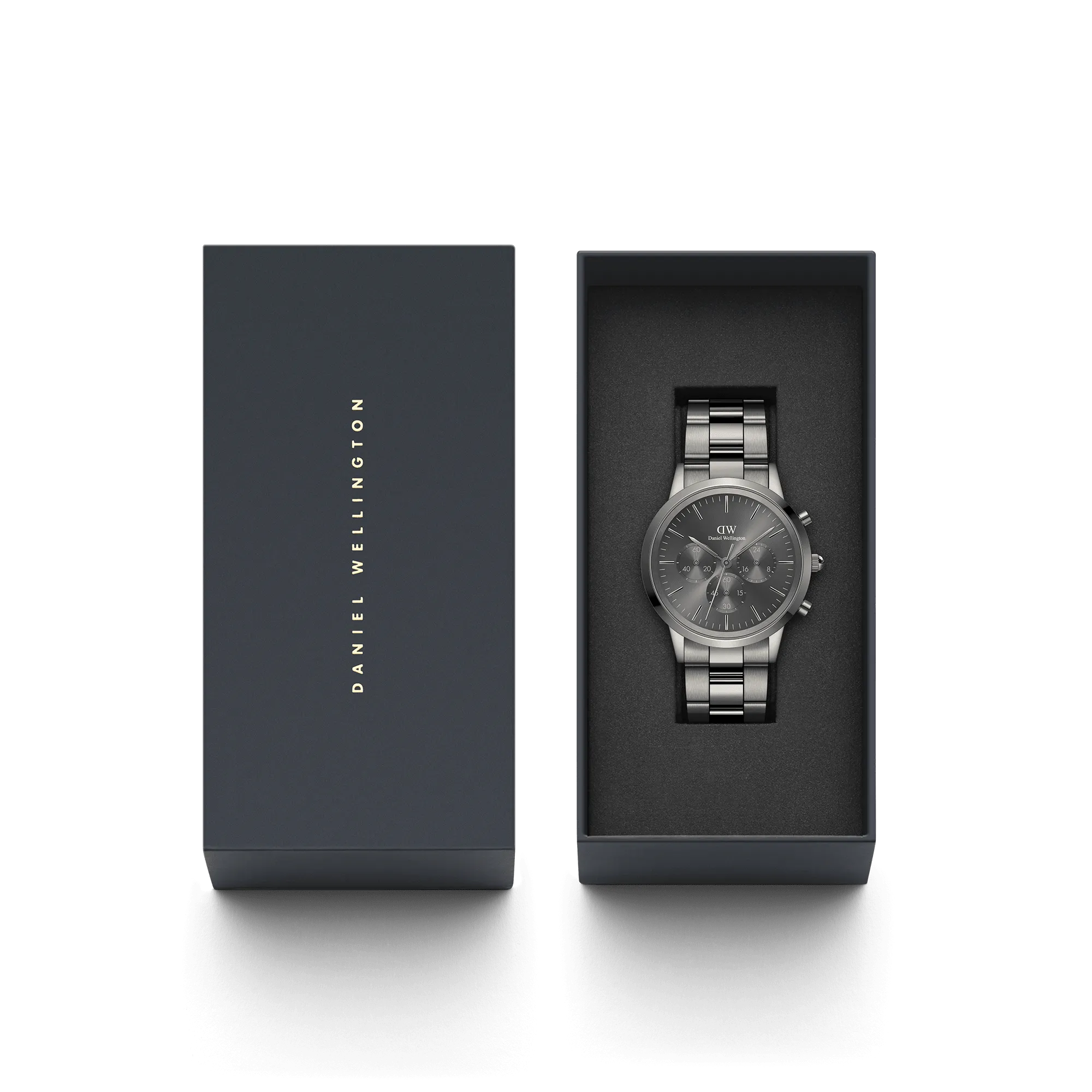 Iconic Chronograph Link Graphite GM