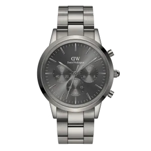 Iconic Chronograph Link Graphite GM