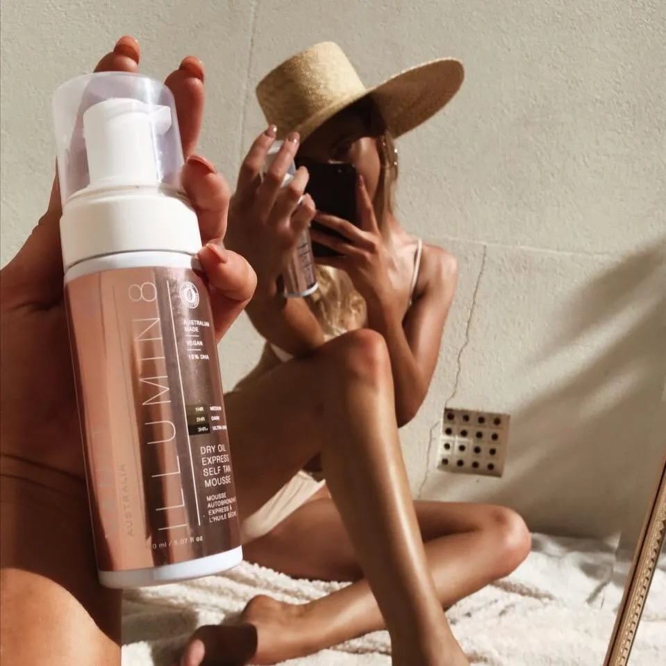 Illumin8 Dry Oil Express Self Tan Mousse - 150mL