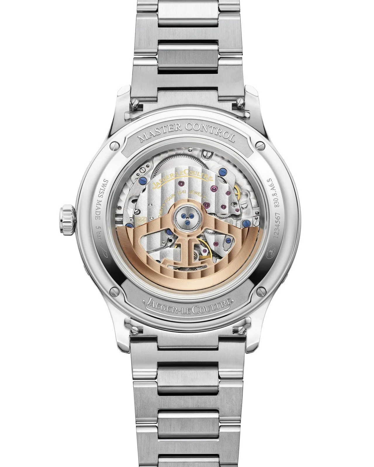 Jaeger-Lecoultre Master Control Calendar Stainless steel Men's Watch