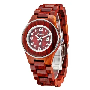 Lady's Cherrywwood Watch Cherry wood