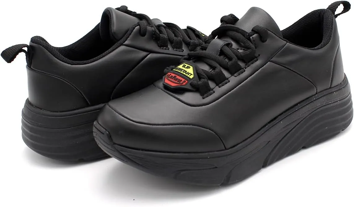 Laforst Womens Falcon Xtreme Comfort Work Non-Slip Sneaker  Free Socks