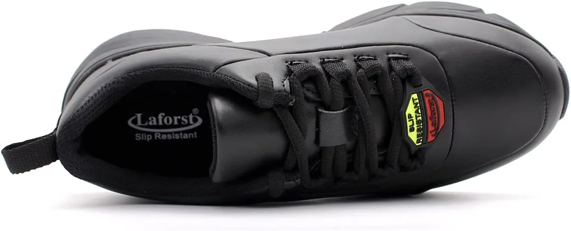 Laforst Womens Falcon Xtreme Comfort Work Non-Slip Sneaker  Free Socks