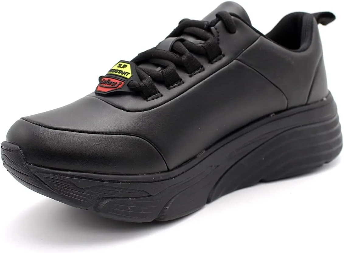 Laforst Womens Falcon Xtreme Comfort Work Non-Slip Sneaker  Free Socks