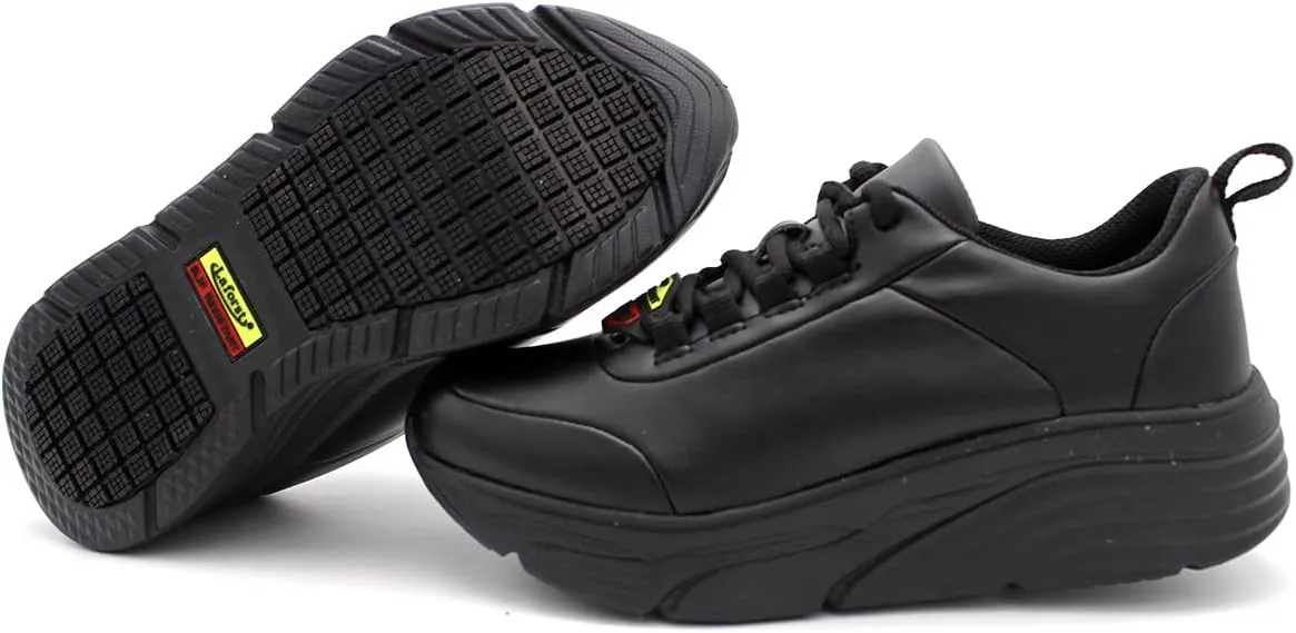 Laforst Womens Falcon Xtreme Comfort Work Non-Slip Sneaker  Free Socks