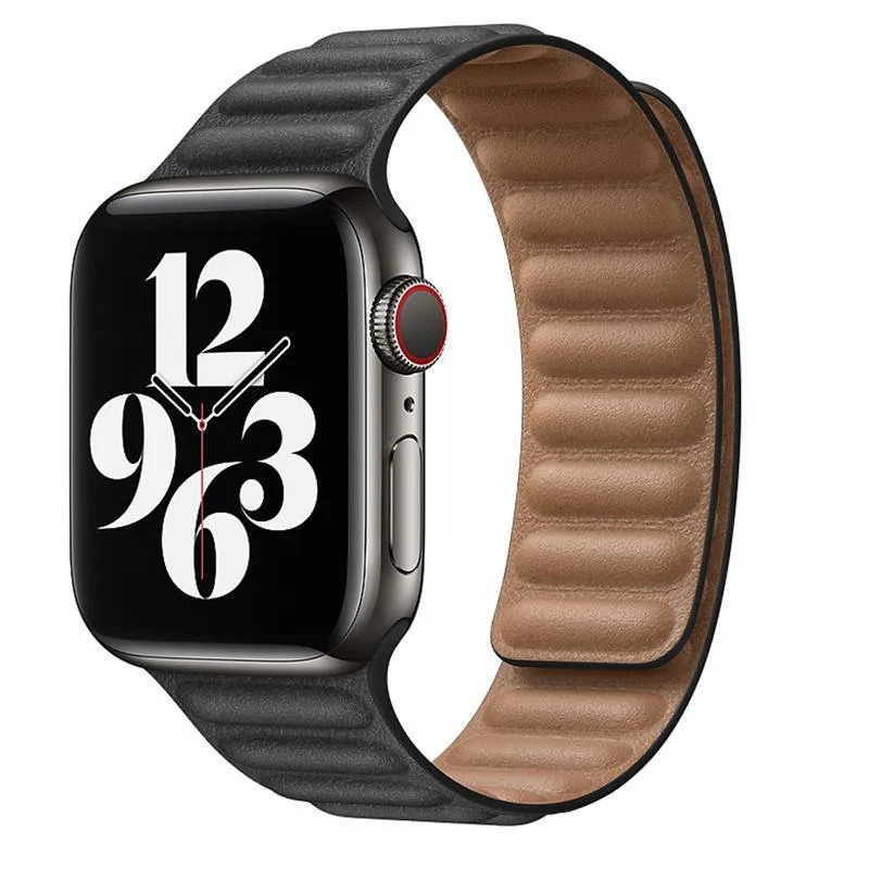 Leather Magnetic Apple Watch Bands
