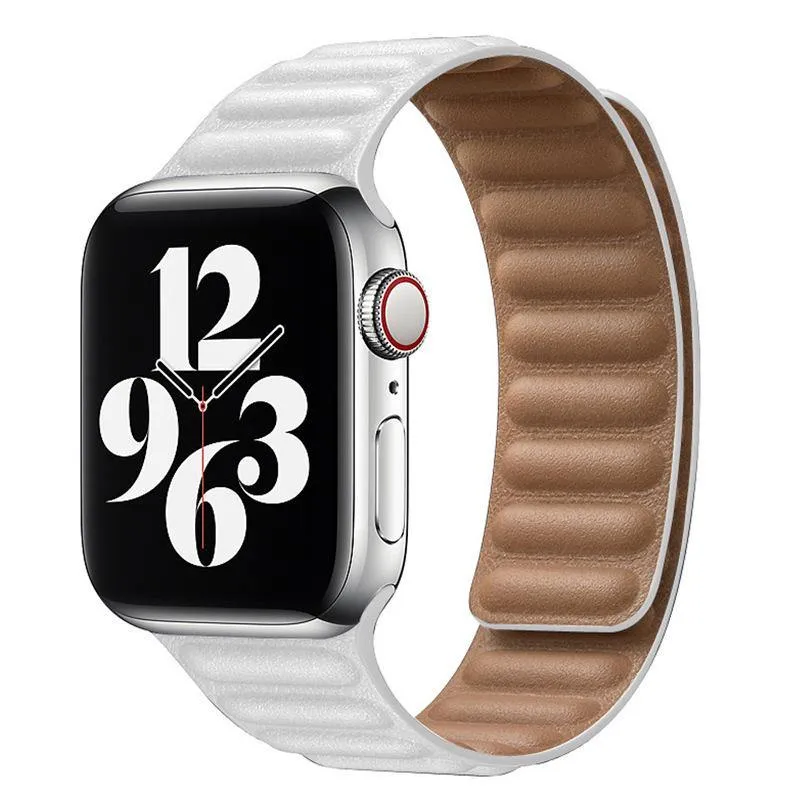 Leather Magnetic Apple Watch Bands