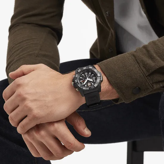 Luminox Navy SEAL 45mm Quartz Chronograph Watch XS.3581