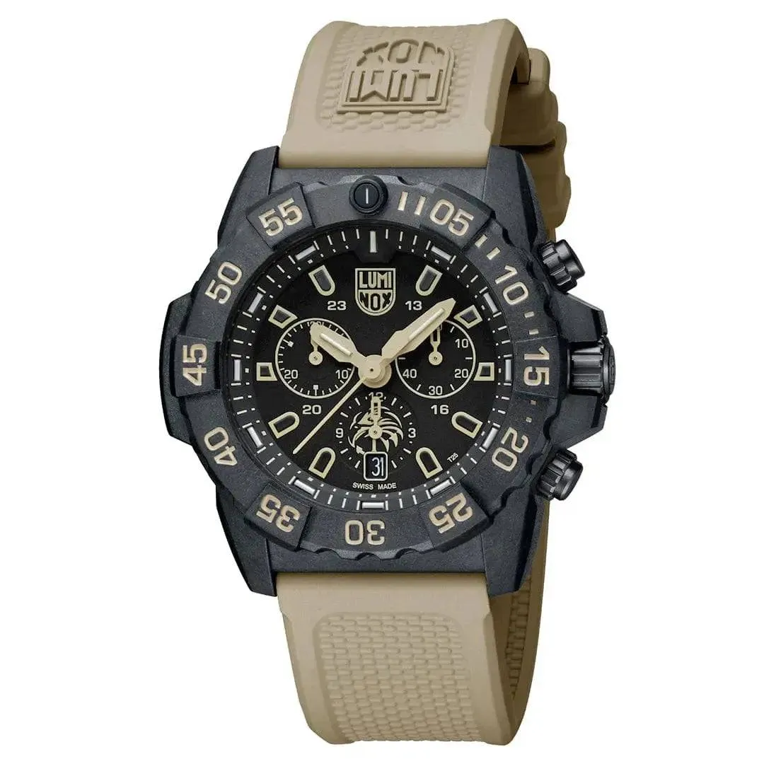 Luminox Navy Seal Foundation Chronograph Dive Watch Sand XS.3590.NSF.SET
