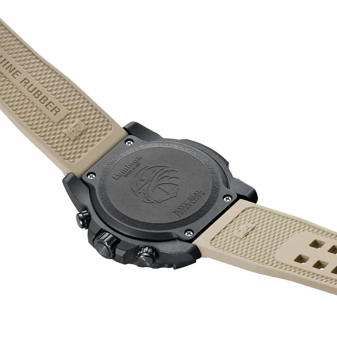 Luminox Navy Seal Foundation Chronograph Dive Watch Sand XS.3590.NSF.SET