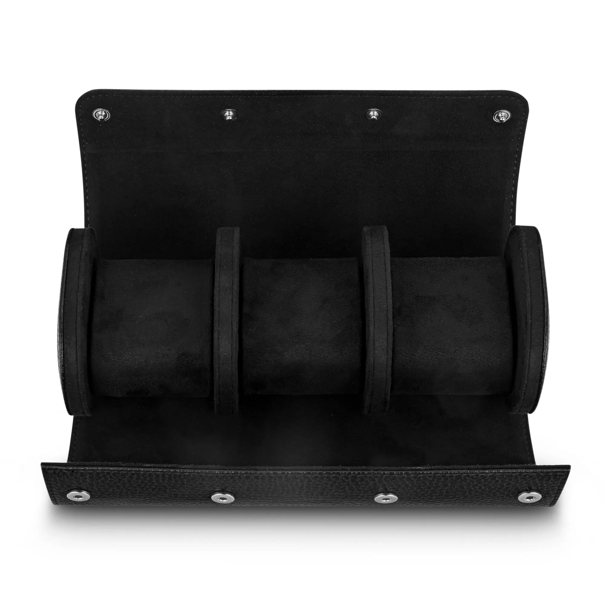 Mainspring Arsenale Lorenzo 3-Slot Black Watch Roll MS-ALWR1-03