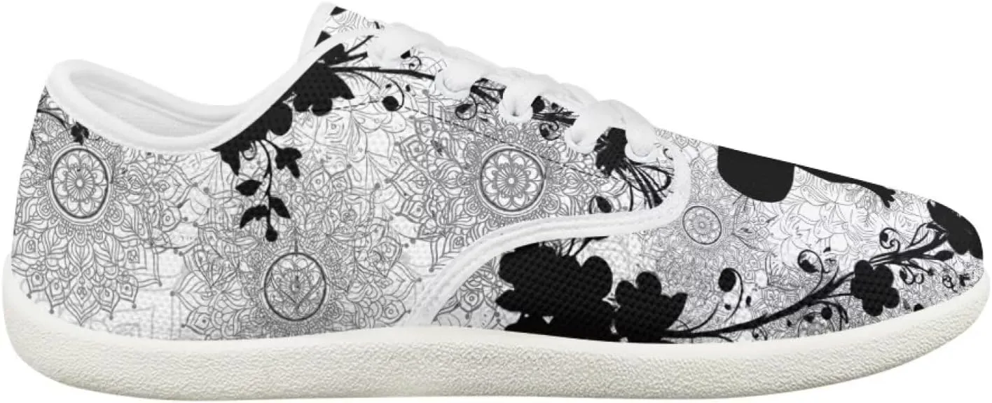 Mandala Animals Wide Toe Barefoot Shoes Women 2025 New Slip On Barefoot Womens Breathable Vitality Shoes