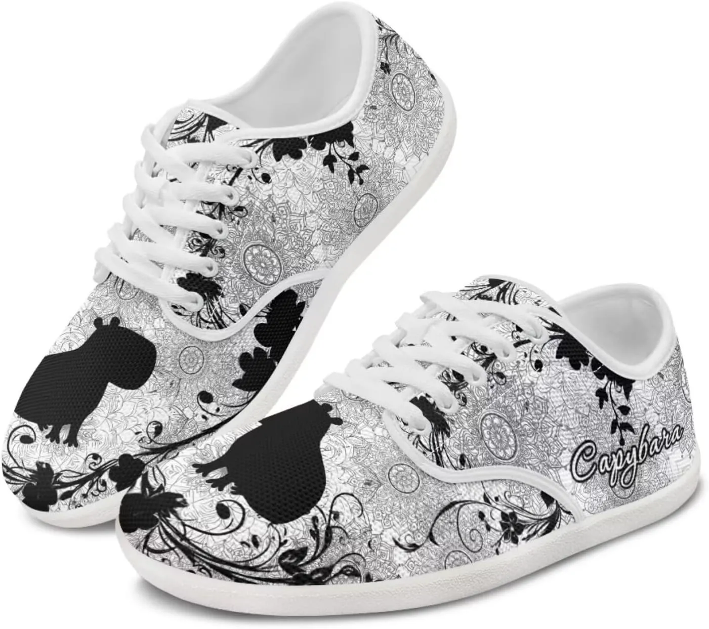 Mandala Animals Wide Toe Barefoot Shoes Women 2025 New Slip On Barefoot Womens Breathable Vitality Shoes