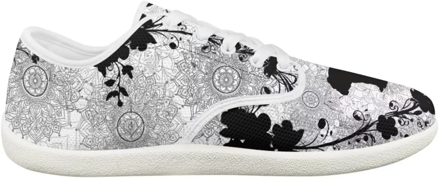 Mandala Animals Wide Toe Barefoot Shoes Women 2025 New Slip On Barefoot Womens Breathable Vitality Shoes