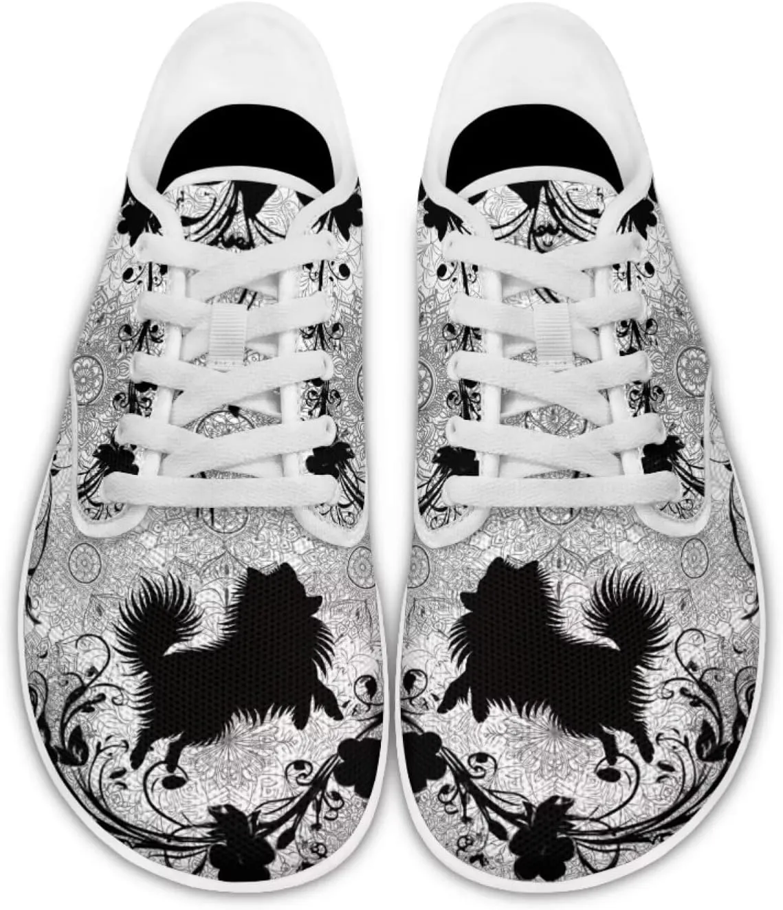 Mandala Animals Wide Toe Barefoot Shoes Women 2025 New Slip On Barefoot Womens Breathable Vitality Shoes
