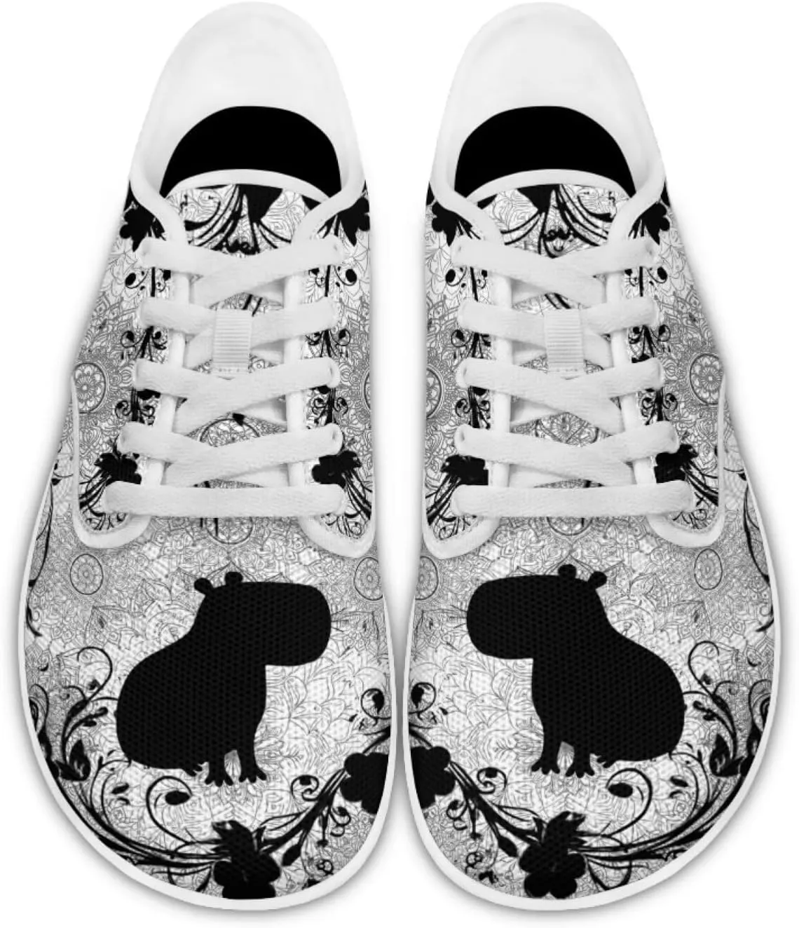 Mandala Animals Wide Toe Barefoot Shoes Women 2025 New Slip On Barefoot Womens Breathable Vitality Shoes