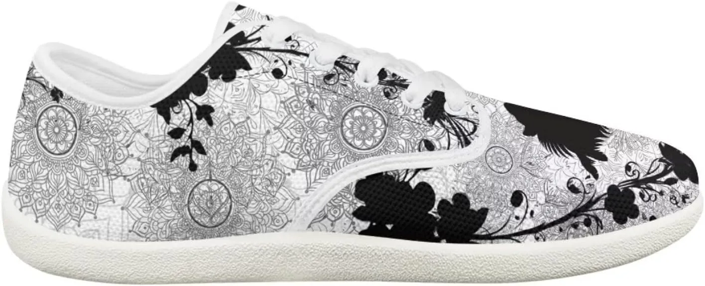Mandala Animals Wide Toe Barefoot Shoes Women 2025 New Slip On Barefoot Womens Breathable Vitality Shoes