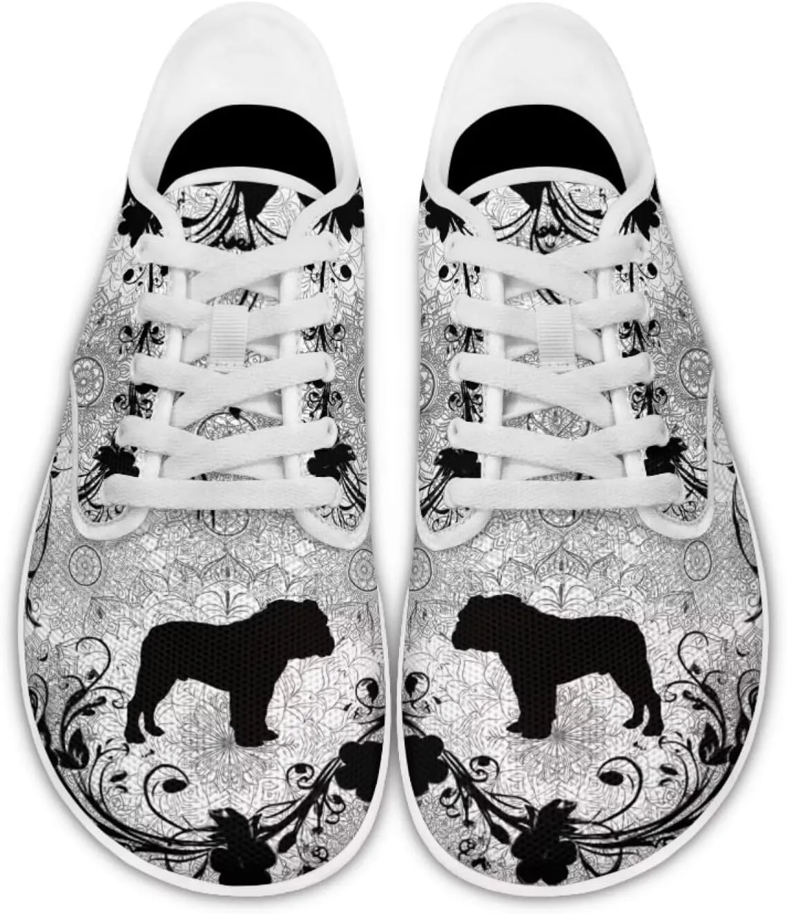 Mandala Animals Wide Toe Barefoot Shoes Women 2025 New Slip On Barefoot Womens Breathable Vitality Shoes