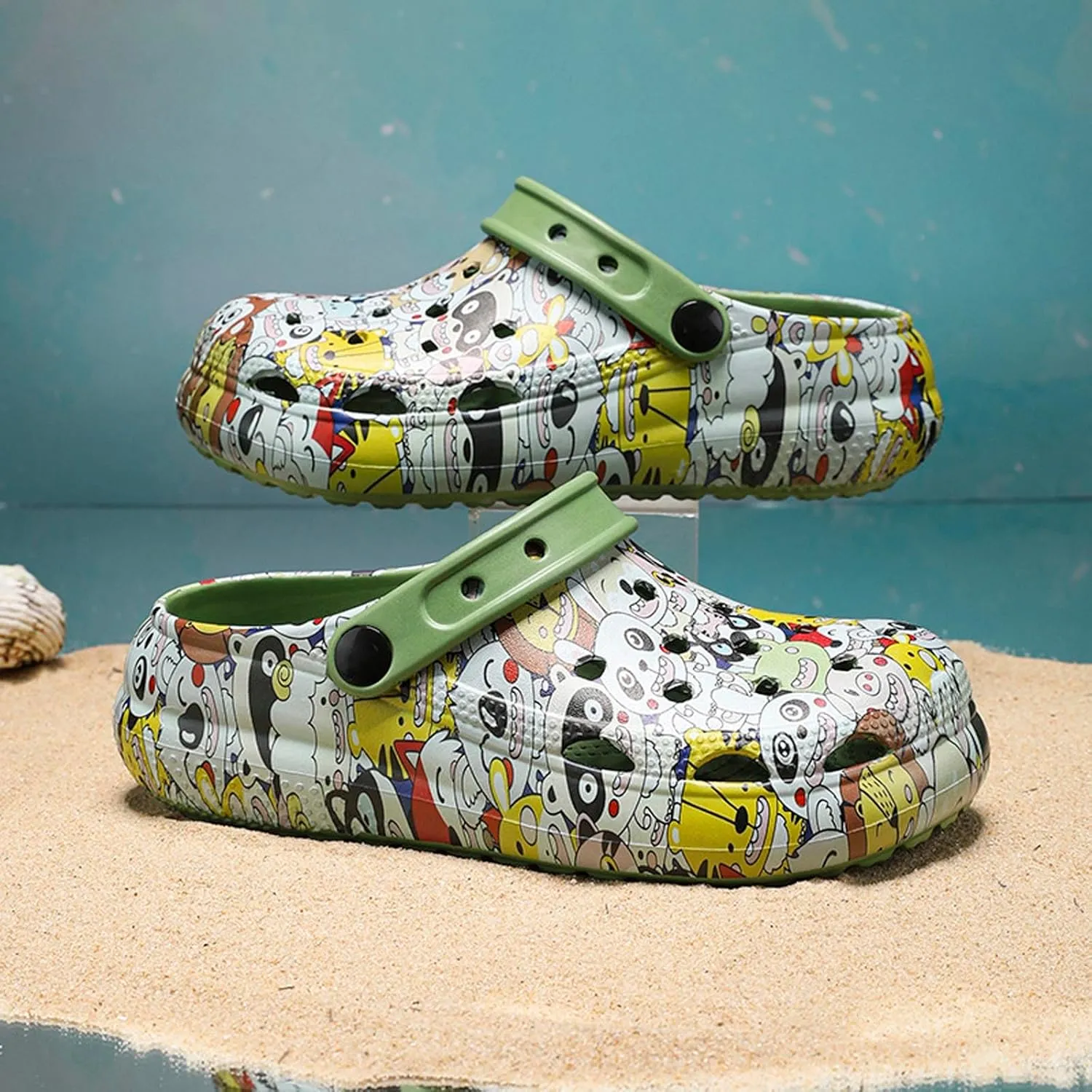 Meidiastra Kids Garden Shoes Boys Girls Cartoon Clogs Beach Pool Slippers Sandals