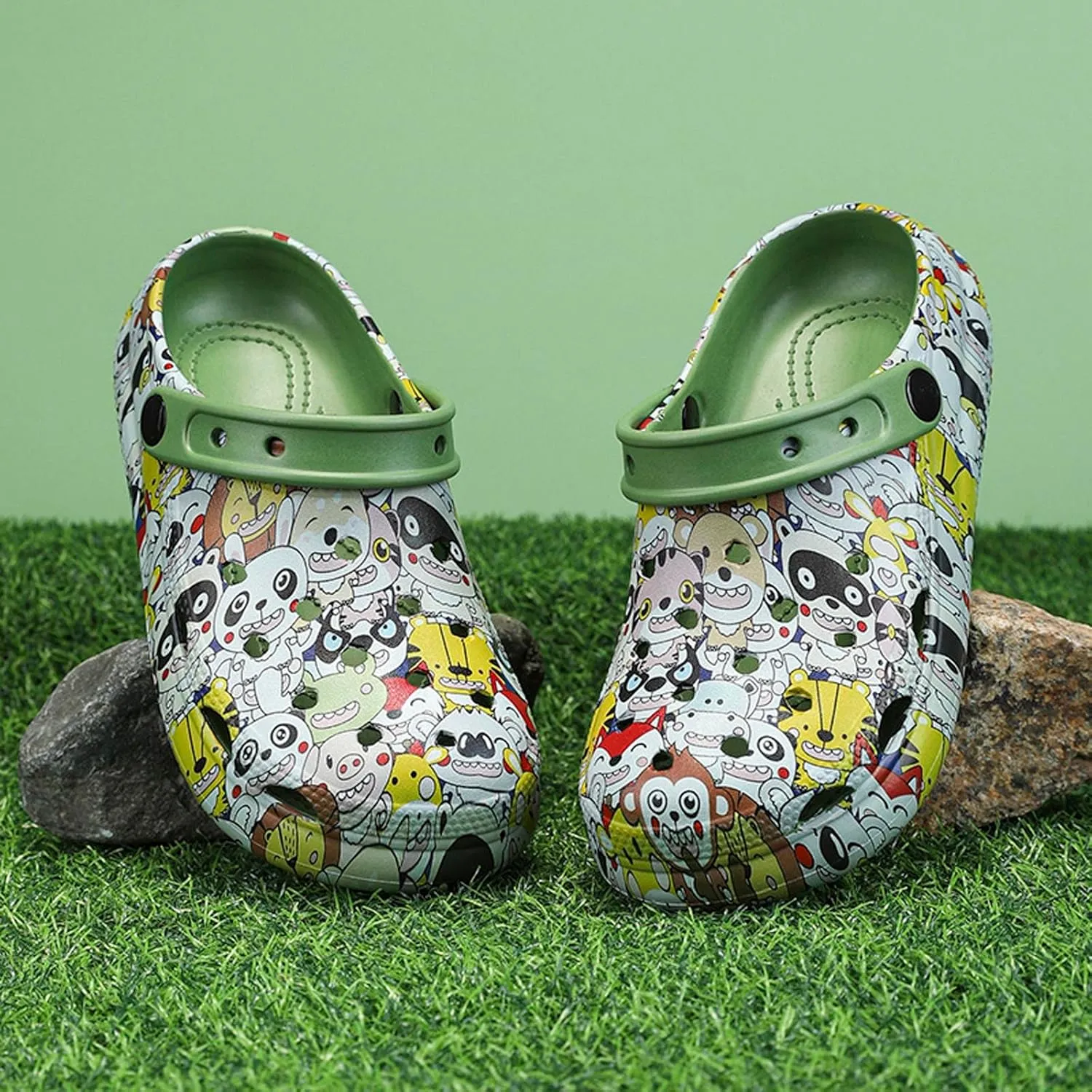 Meidiastra Kids Garden Shoes Boys Girls Cartoon Clogs Beach Pool Slippers Sandals