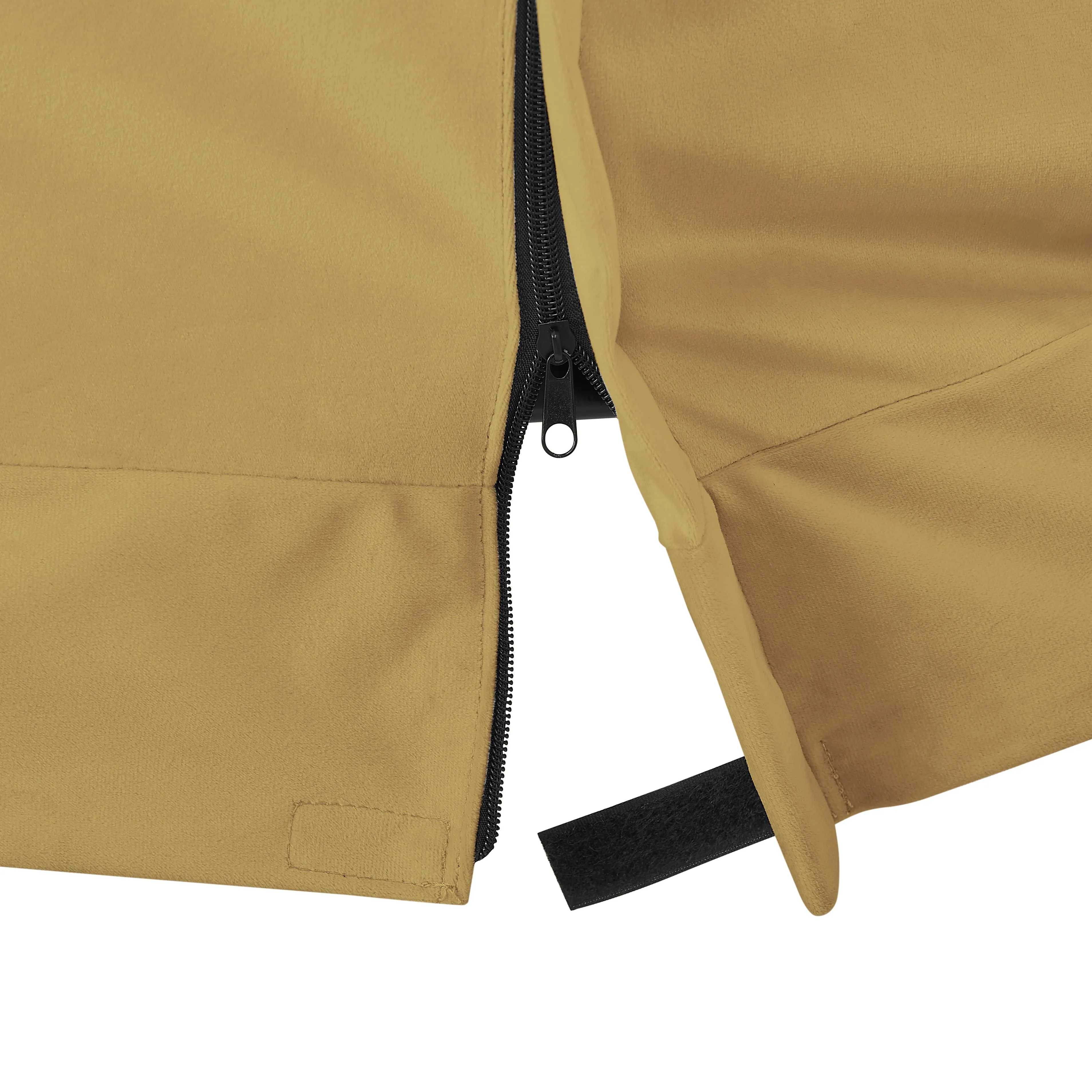 Mellow Lazy Chair, Yellow Velvet