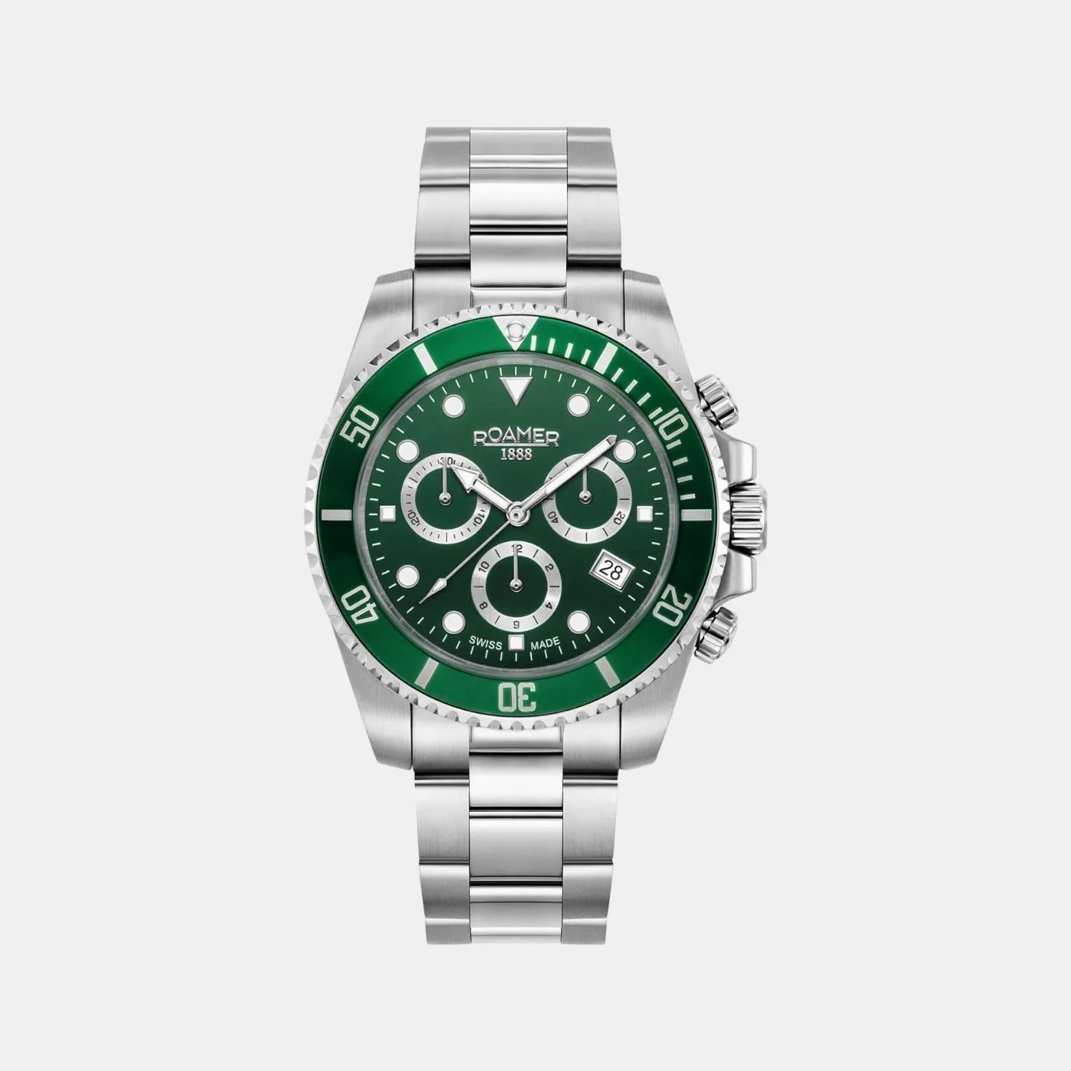 Men Stainless Steel Chronograph Watch 851837 41 75 20