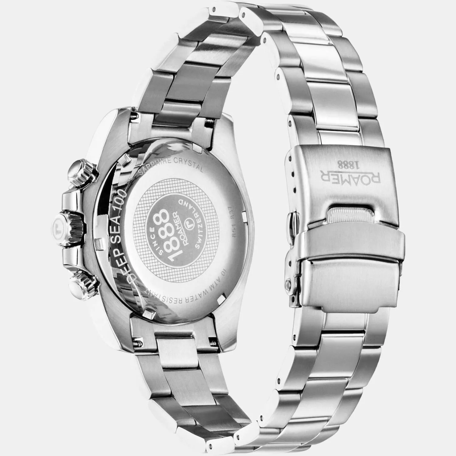 Men Stainless Steel Chronograph Watch 851837 41 75 20