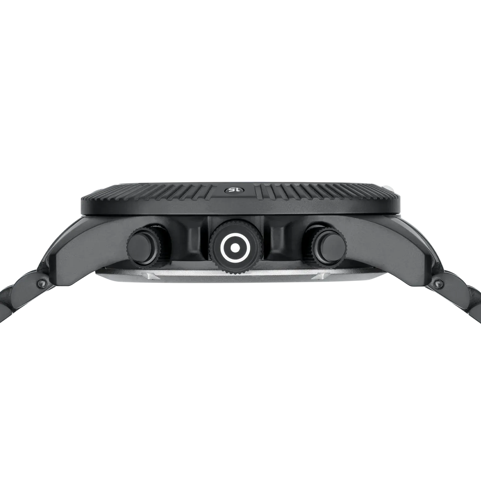 Men's Glock With in Gunmetal with Link Band