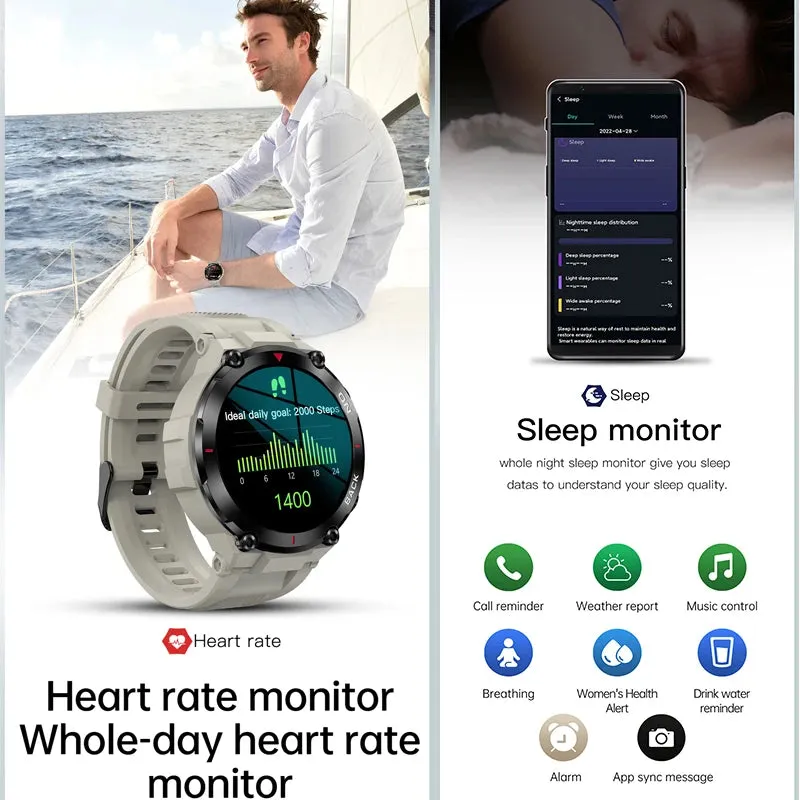 Military GPS Smart Watch
