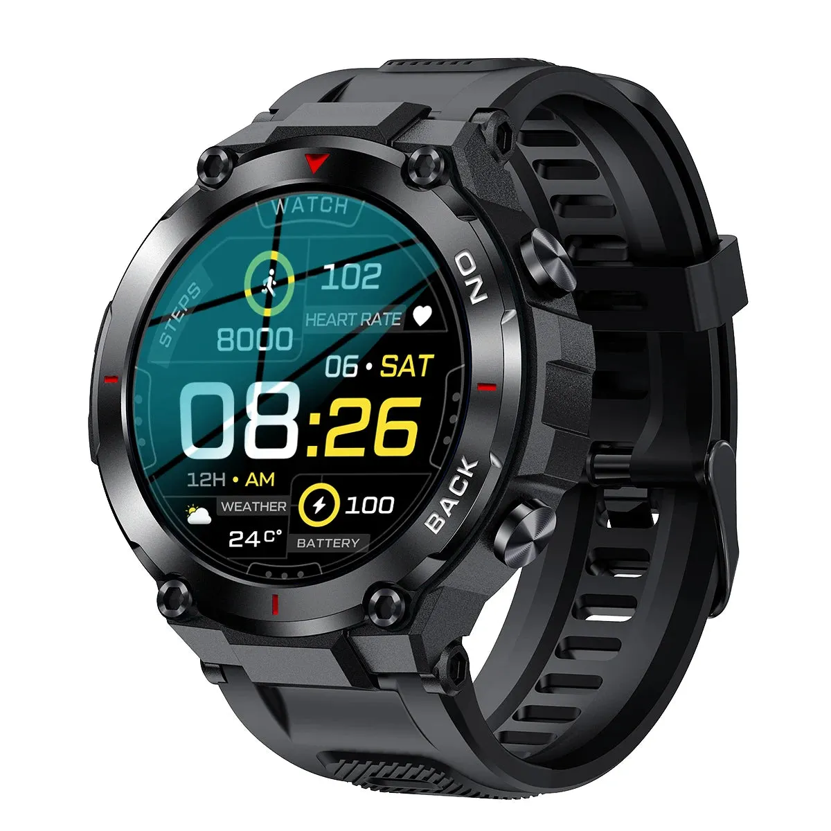 Military GPS Smart Watch