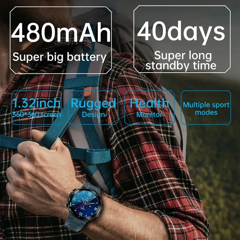 Military GPS Smart Watch
