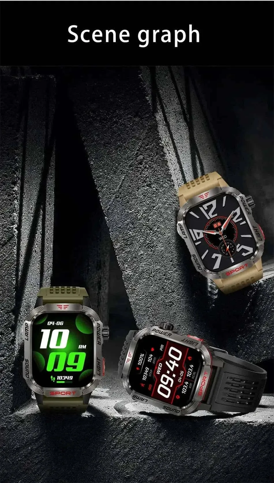 Military-Grade GPS Smartwatch