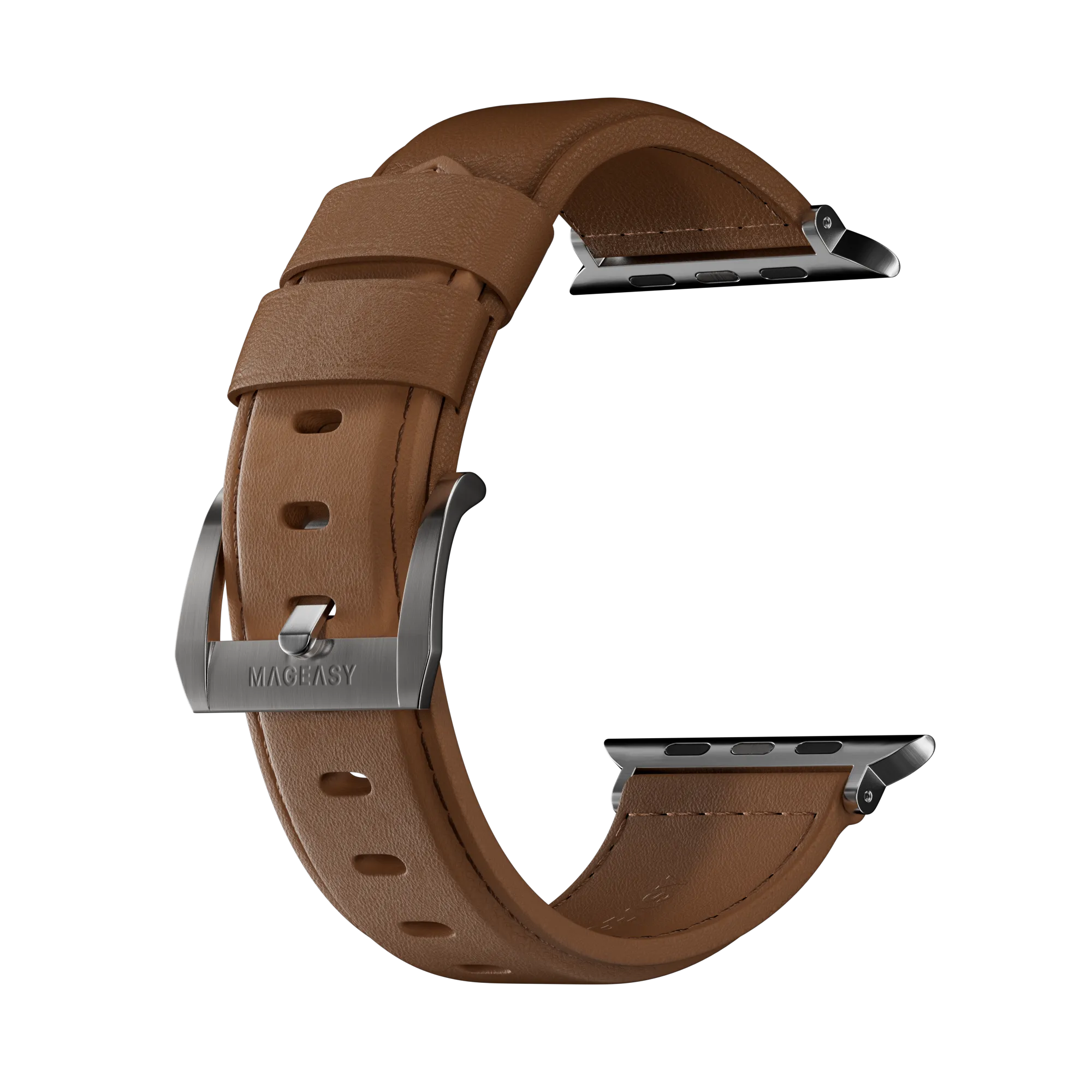 Nappa Calfskin Leather Apple Watch Band