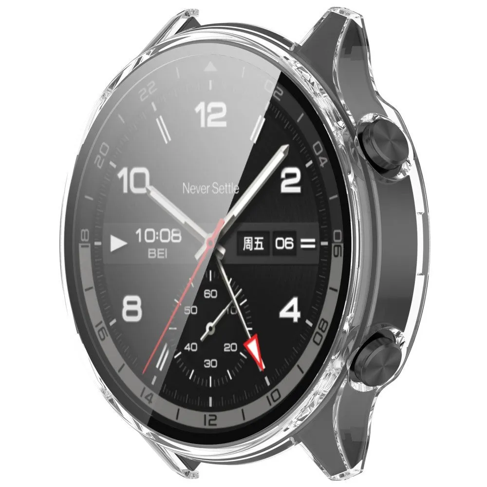 OnePlus Watch 2R Cover - Hærdet Glas - Gennemsigtig