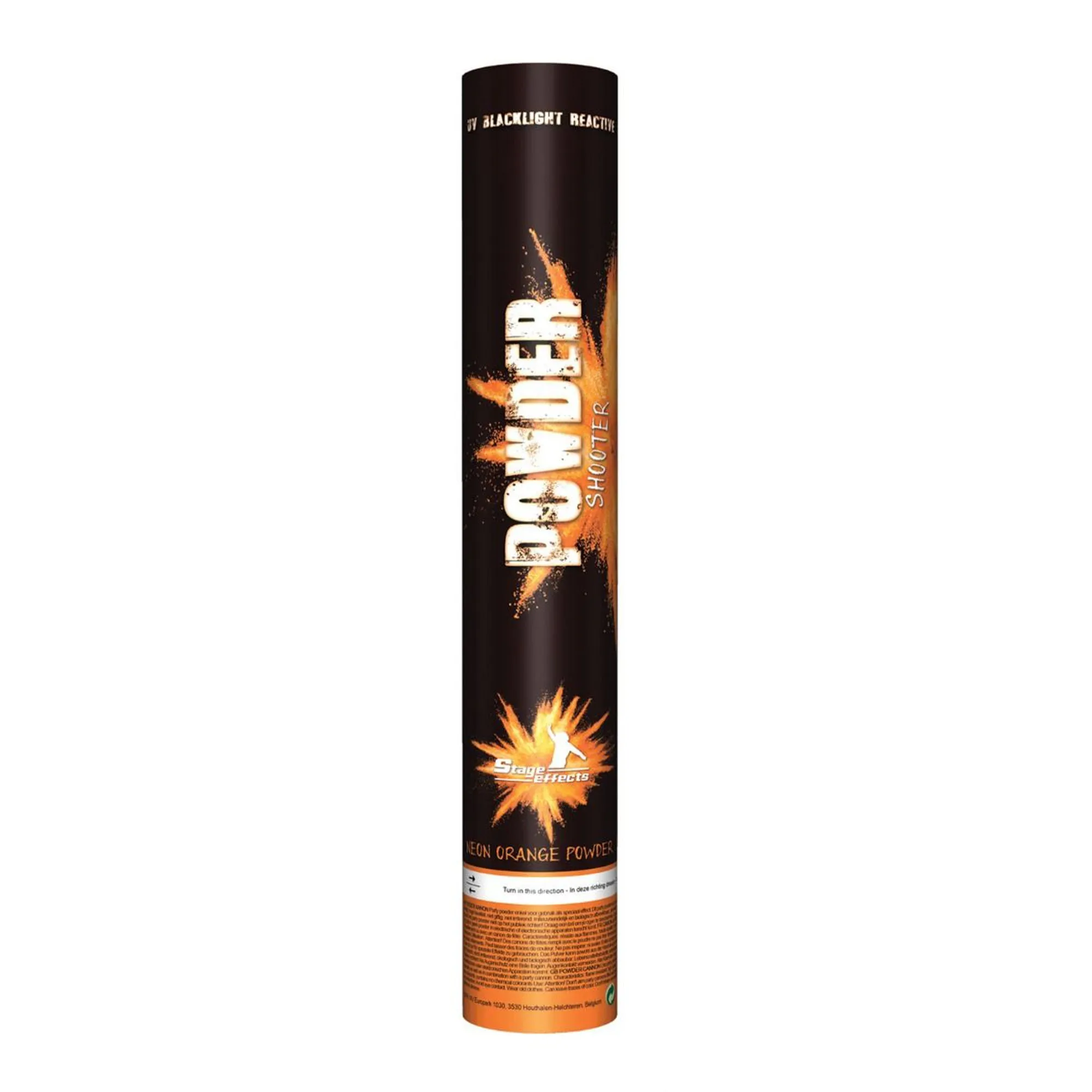 Orange Neon FX Powder Shooter, 15.8 Inches, 1 Count