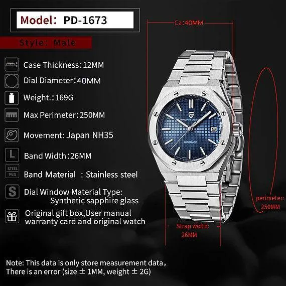 Pagani Design 1673 Business Casual Mechanical Watch