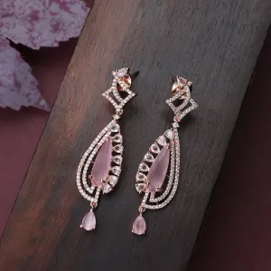 Pastel Pink Stud Earrings