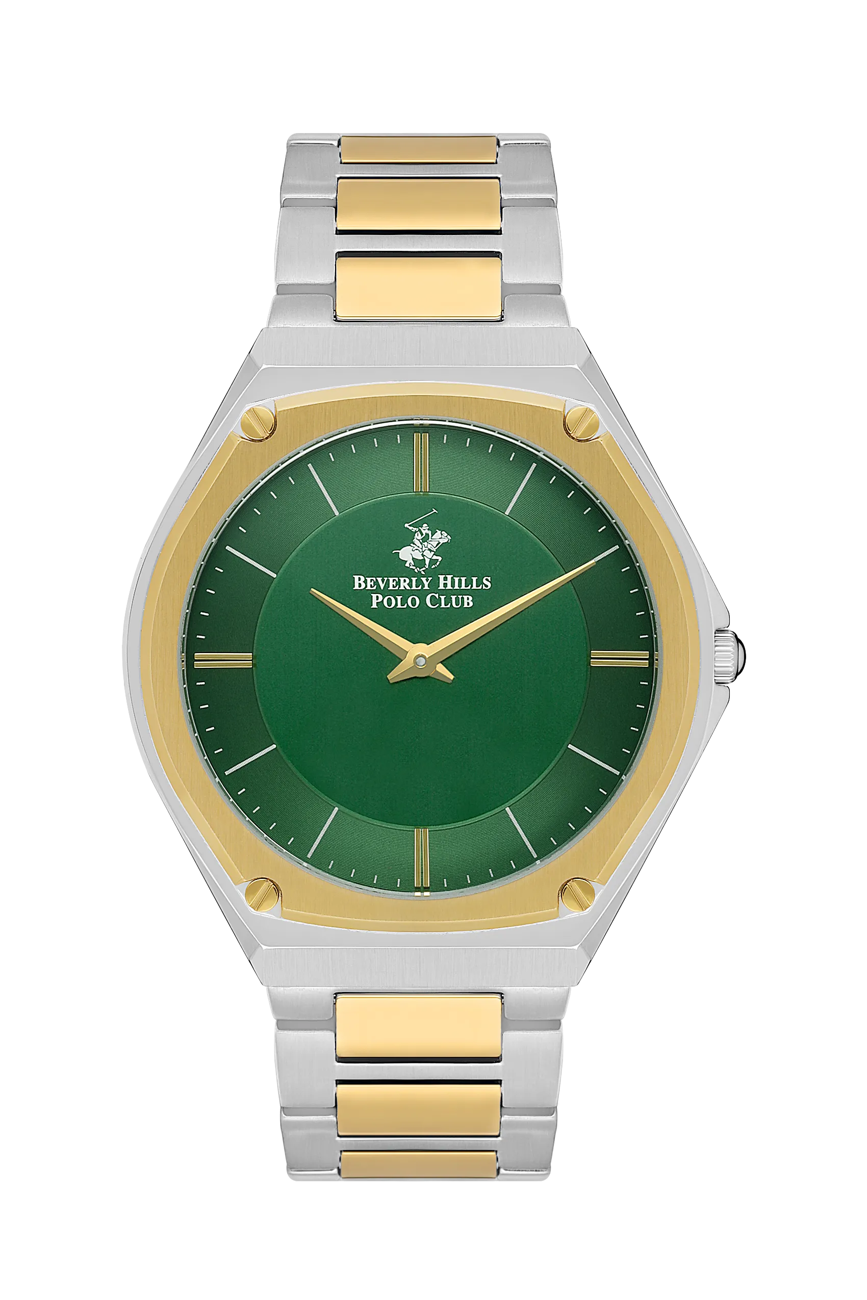 Polo - BP3545X.270 Gents 3 Hands Green Dial Ceramic Sapphire Coated Glass