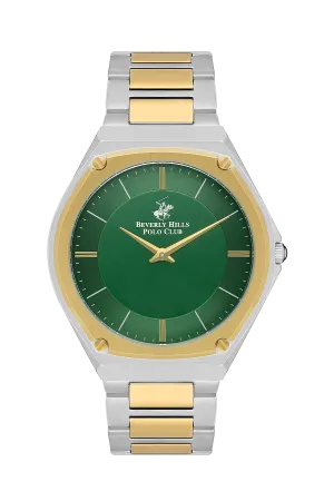 Polo - BP3545X.270 Gents 3 Hands Green Dial Ceramic Sapphire Coated Glass