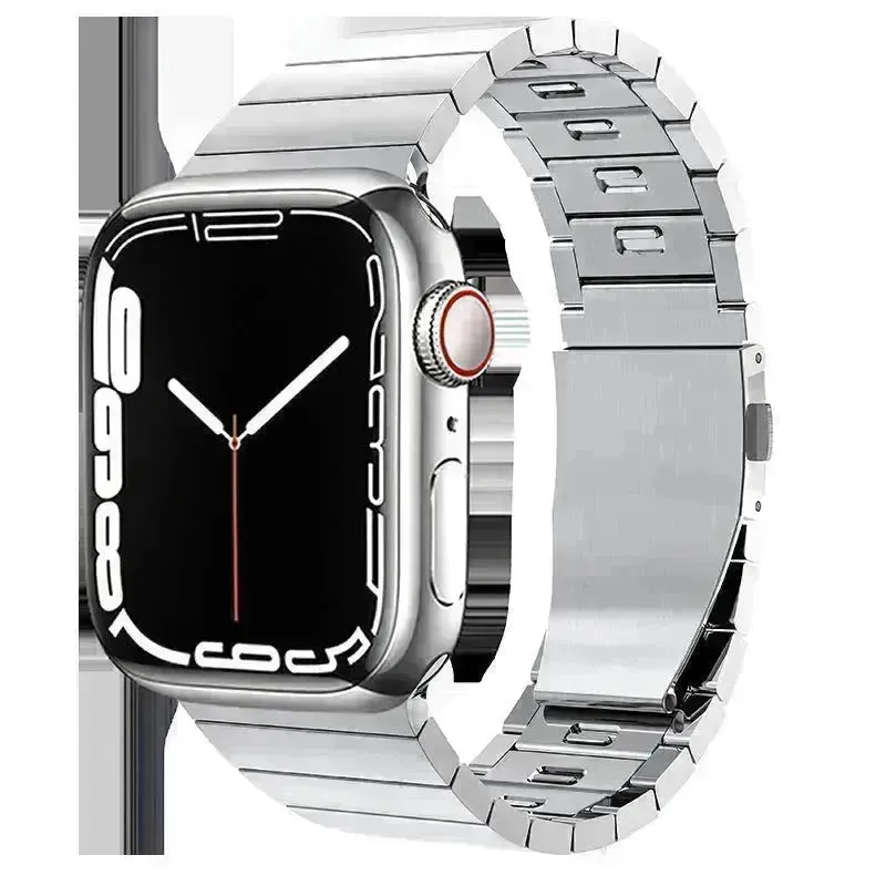 Private Model Chain Strap Stainless Steel Replaceable Apple iwatch strap