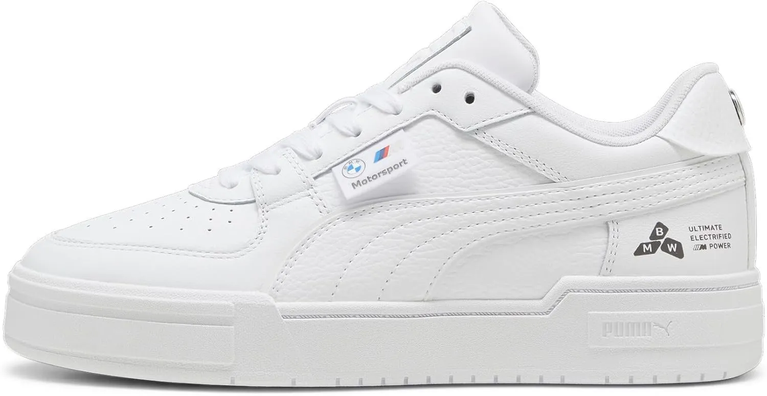 PUMA Men's BMW Motorsport CA Pro Shoes, White-Silver Mist, 11