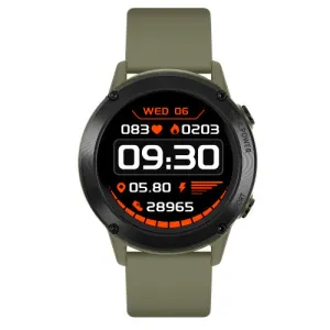 Reflex Active  Series 18 | Khaki Sili Strap GPS Smart Watch