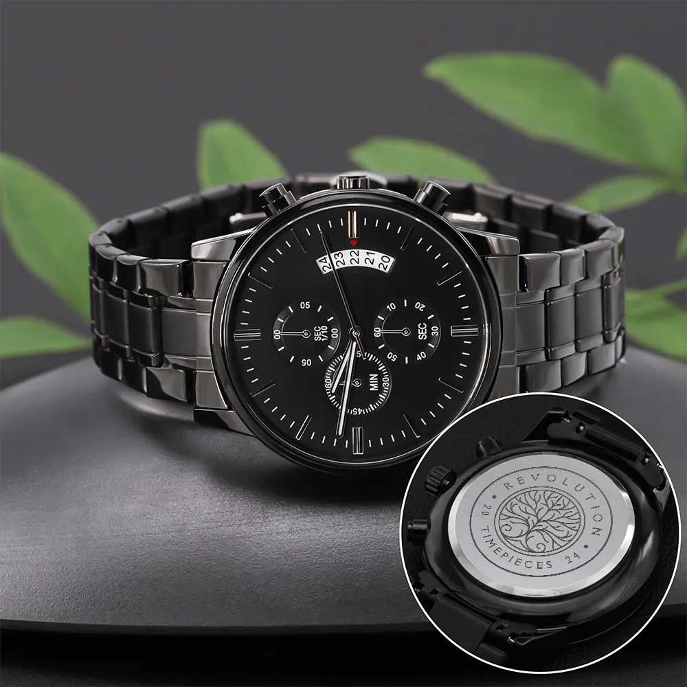Revolution Timepiece ChronoBlack 24