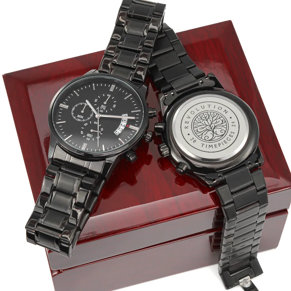Revolution Timepiece ChronoBlack 24