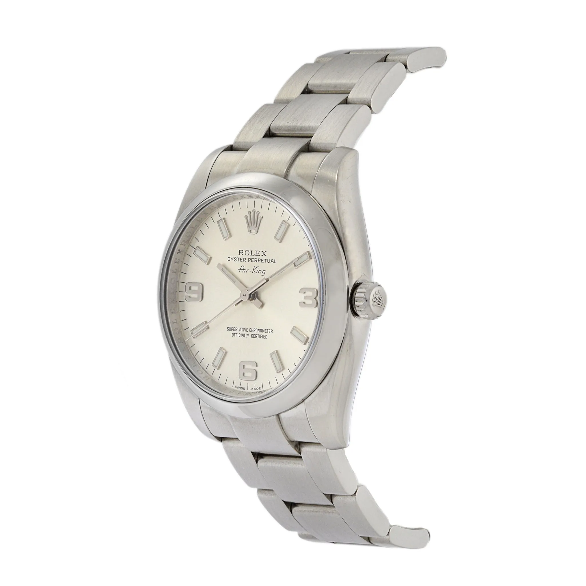 Rolex Air King Reference 114200 34mm Stainless Steel