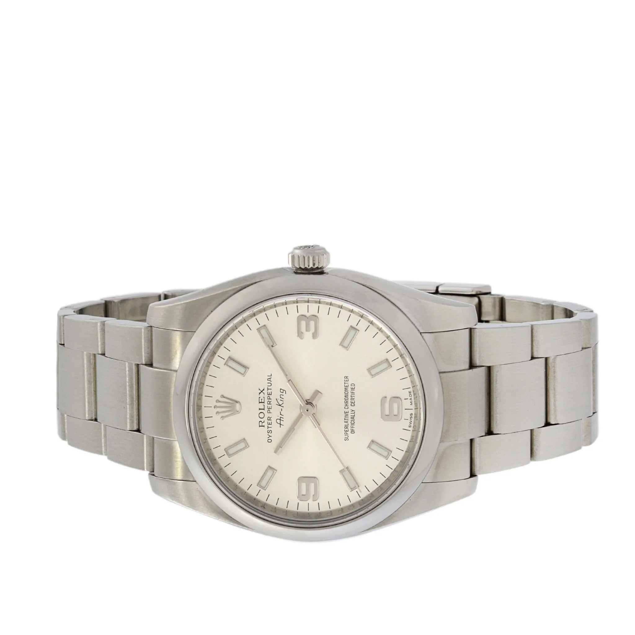 Rolex Air King Reference 114200 34mm Stainless Steel